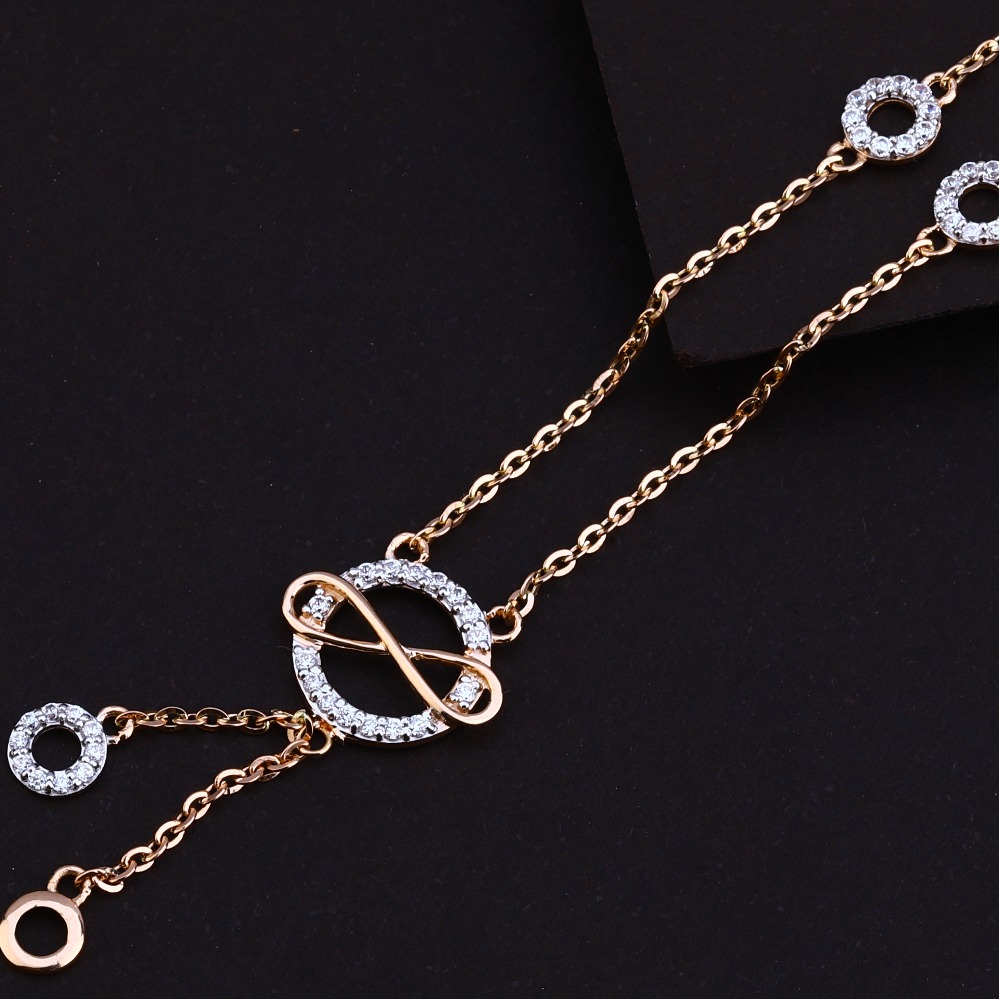 750 Rose Gold Hallmark Fancy Tanmaniya RTM70 - Image 2
