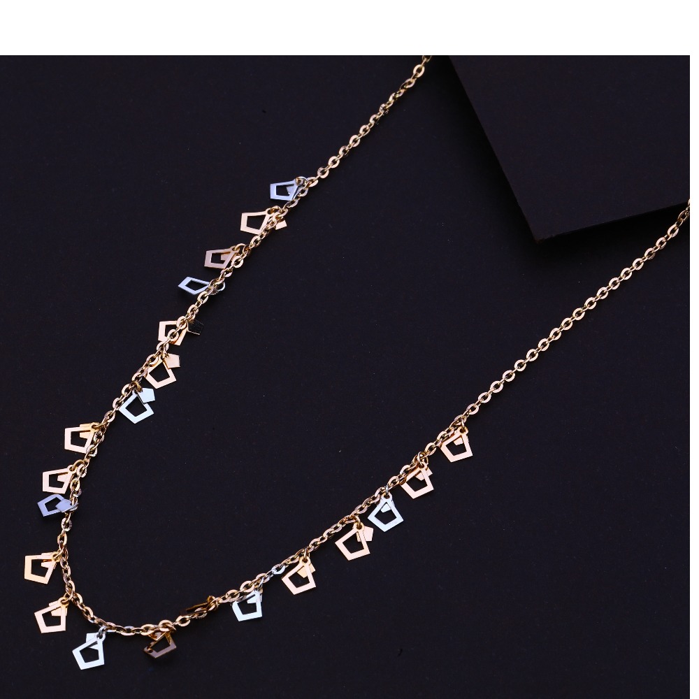 18ct   Rose Gold  Hallmark  Necklace RTM55