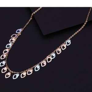 750 Hallmark  Rose Gold  Classic Necklace RTM50