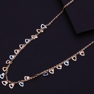 750 Rose Gold Stylish   Necklace RTM44