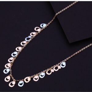 750 Rose Gold Classic Necklace RTM41