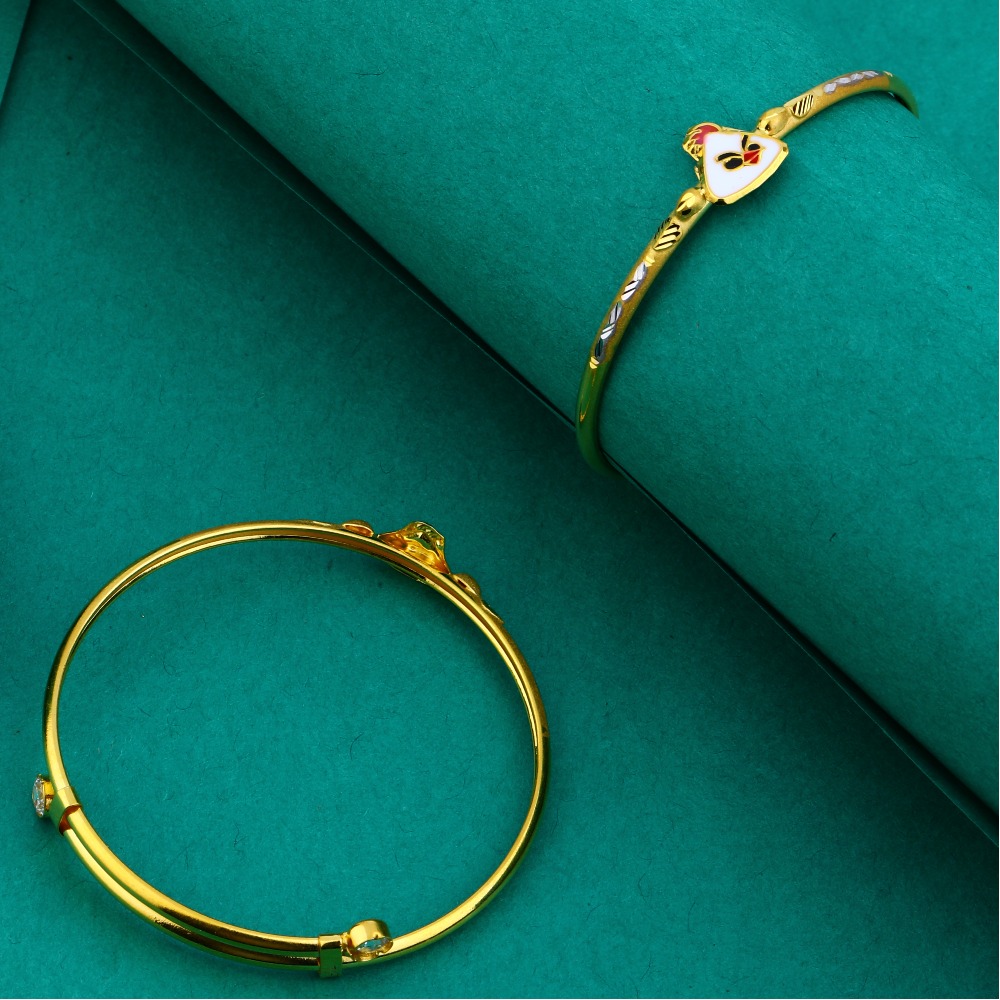 18ct Gold Angry Bird  Kids Kadali KK24