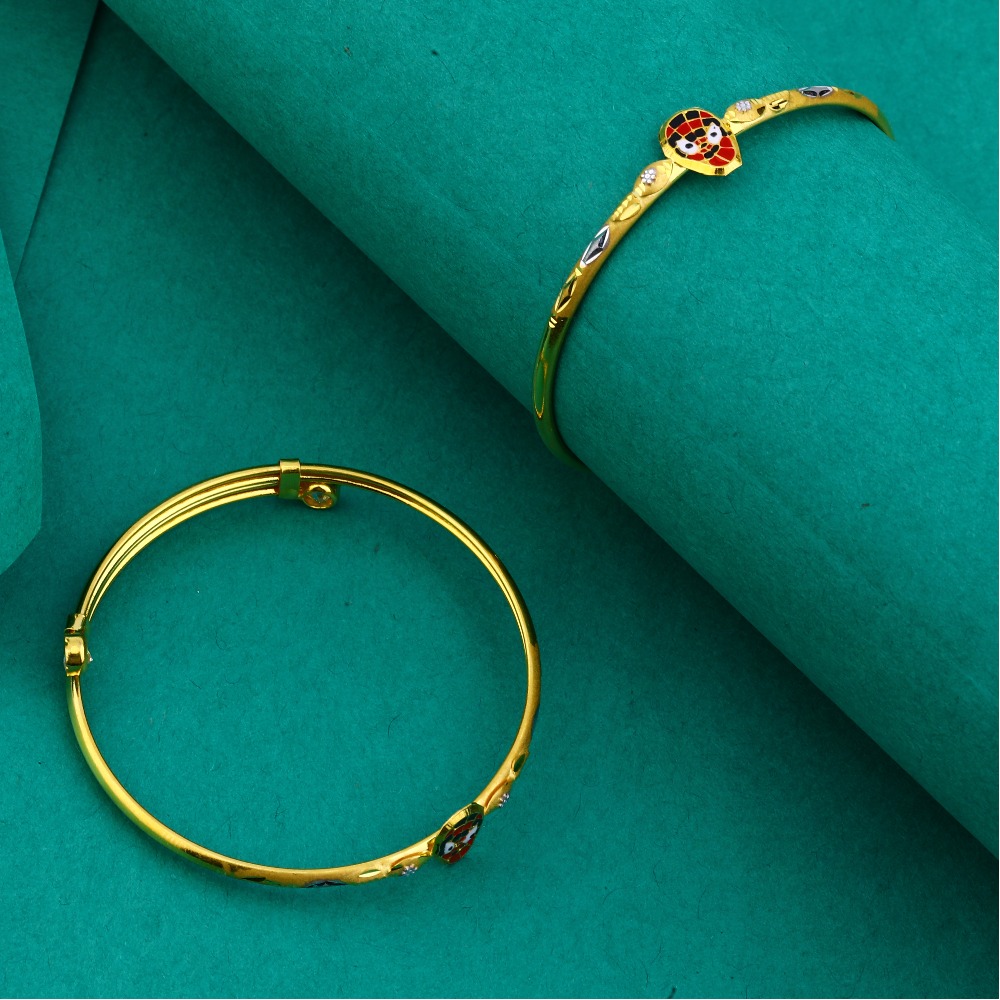 18ct Gold Hallmark Gold Classic kids kadali KK20