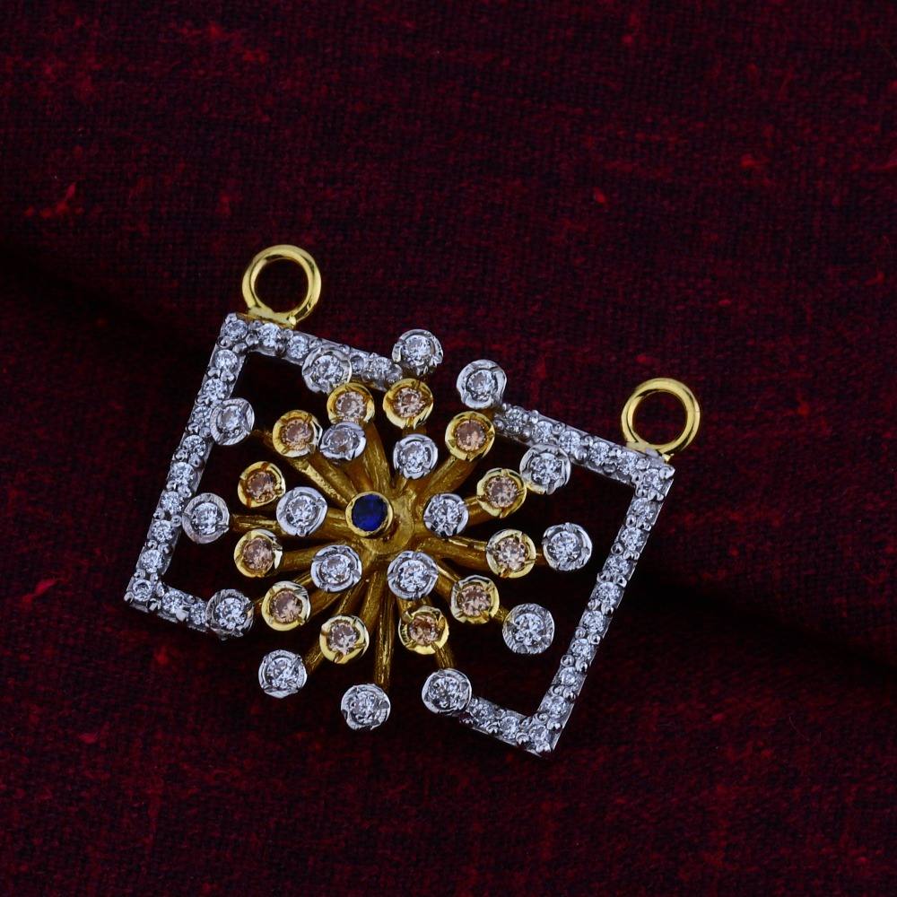 18ct Gold Hallmark  Designer  Mangalsutra Pendant  MSFP10