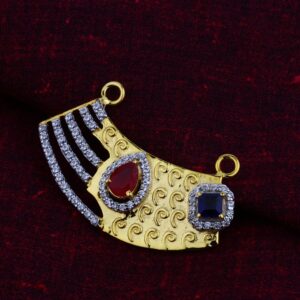 18ct Gold Designer   Mangalsutra Pendant  MSFP06