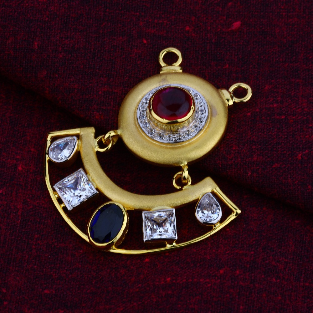 750 Gold Hallmark   Mangalsutra  Pendant MSFP02