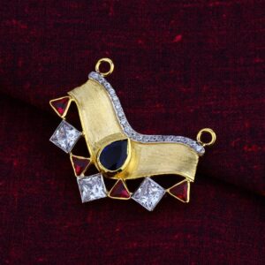 750 Gold Hallmark Classic  Mangalsutra  Pendant MSFP01