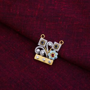 750 Gold classic Mangalsutra Fancy Pendant MSFP24