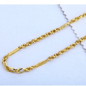 916 Gold Hallmark Classic Choco Chain MCH109