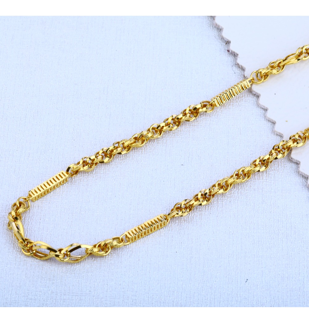 916 Gold Hallmark Classic Choco Chain MCH109
