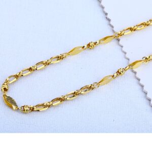 916 Gold Hallmark Designer Choco Chain MCH108