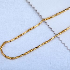 22ct Gold Hallmark Classic Choco Chain MCH65