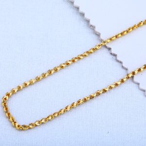 22ct Gold Hallmark Choco Chain MCH69