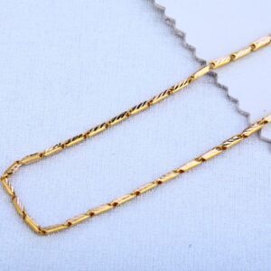 22ct Gold Stylish Choco Chain MCH71