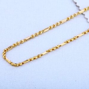 916 Gold Fancy Men's Choco Chain MCH83