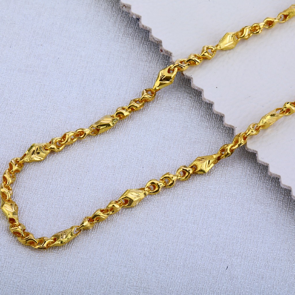 22ct Gold Fancy Men's Choco Chian MCH146