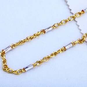916 Gold Design   Men's Choco Chain MCH98