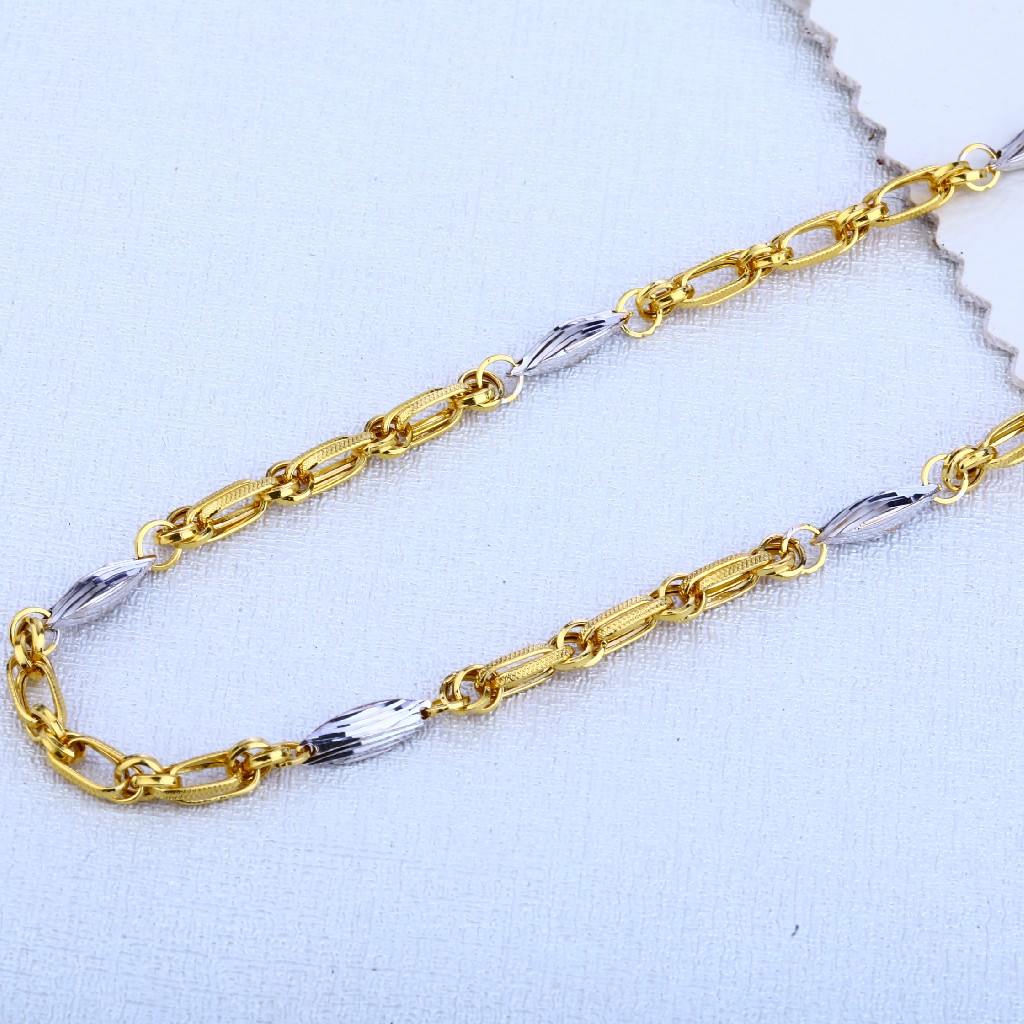 916 Gold Hallmark Stylish Men's Chain MCH87