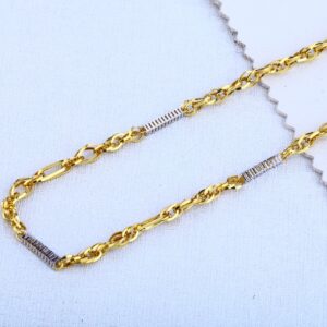 916 Gold Classic  Men's Choco Chain MCH93