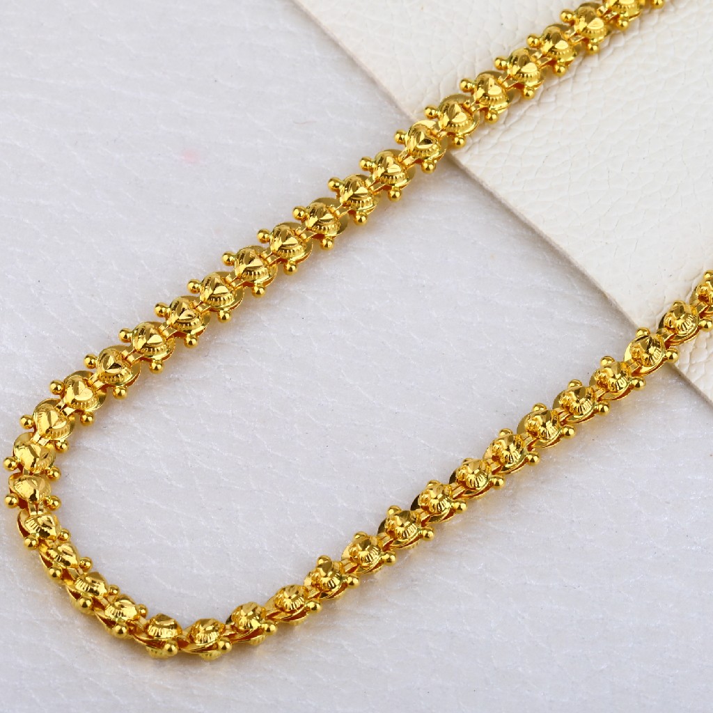 22ct Gold Exclusive Choco Chain MCH152 - Image 2