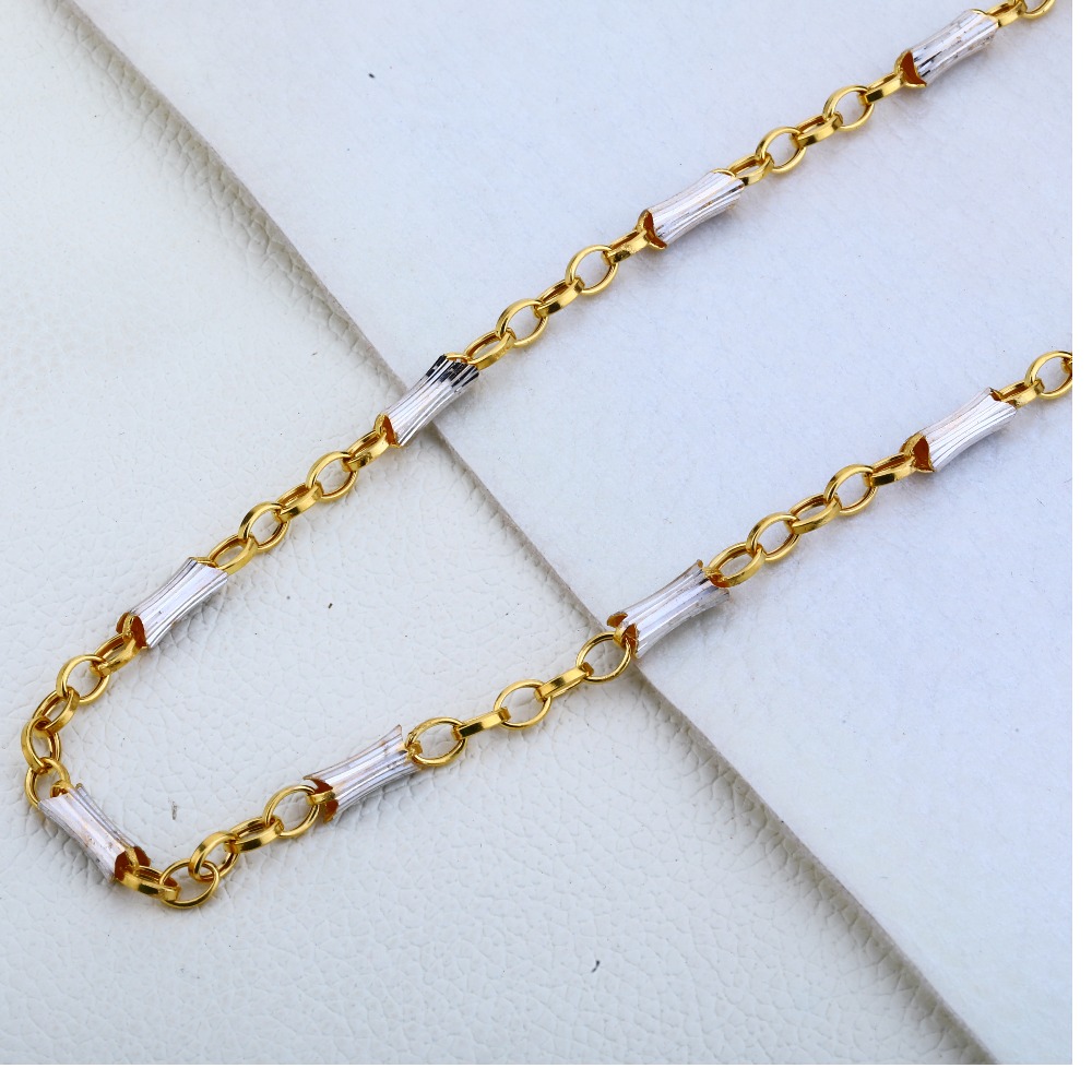 22ct Gold Designer  Mens Choco Chain MCH187