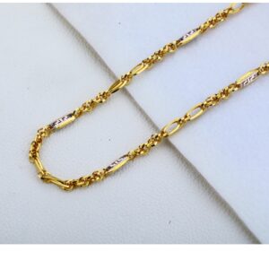 916 Gold Hallmark  Classic Choco Chain MCH182