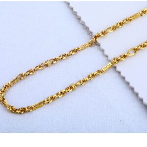 22CT Gold Hallmark Men's Stylish Choco Chain MCH52
