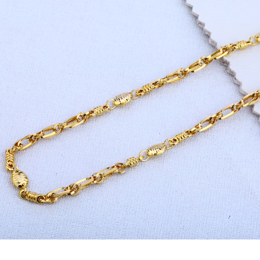 22CT Gold Men's Delicate Choco Chain MCH47