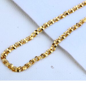 916 gold Designer  Choco Chain MCH176