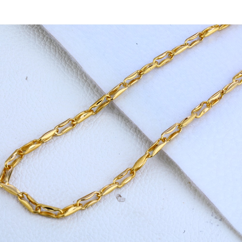 22ct Gold hallmark fancy   Chain MCH174