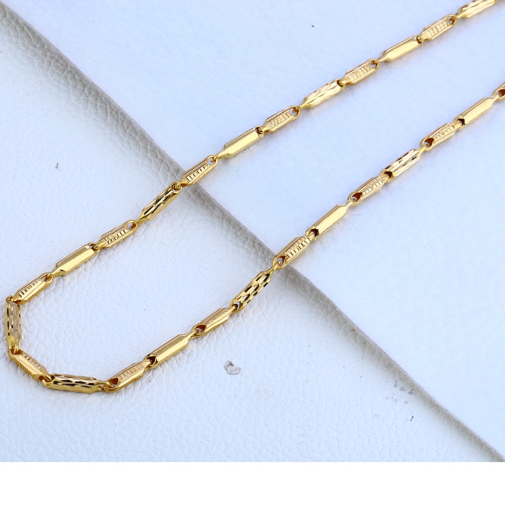 916 gold Hallmark fancy  Choco Chain MCH163