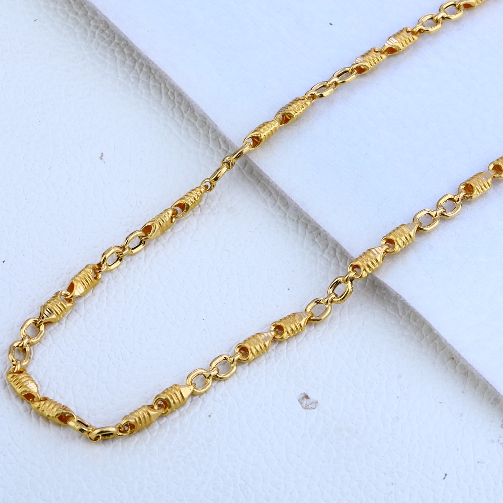 916 gold Hallmark designer  Choco Chain MCH161