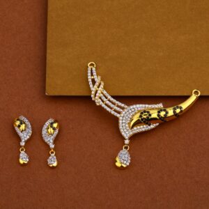 916 Gold Exclusive Fancy Mangalsutra Pendant MP01