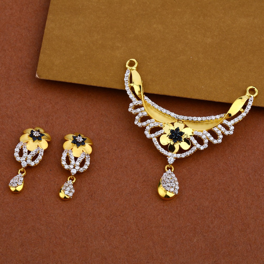 916 Cz Exclusive Mangalsutra Pendant MP06