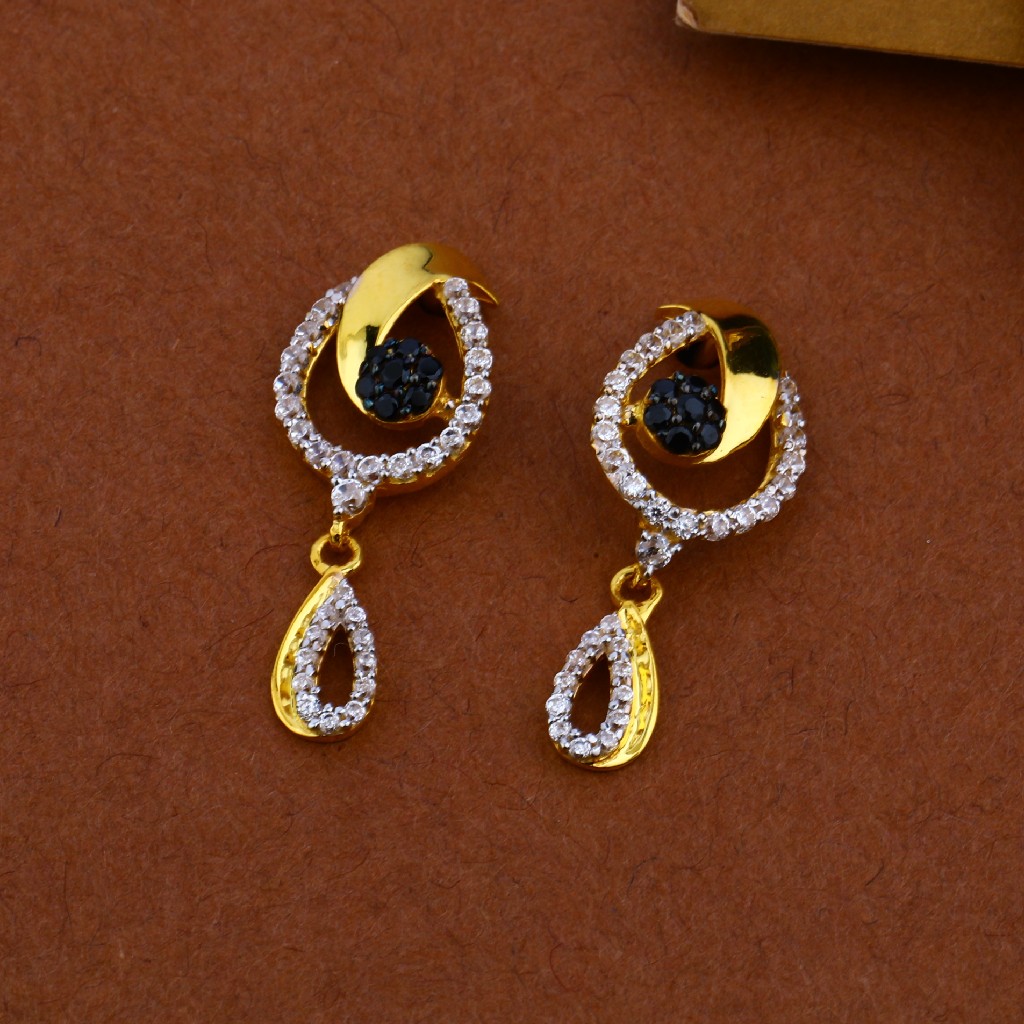 916 Gold Hallmark Mangalsutra Pendant MP09 - Image 3