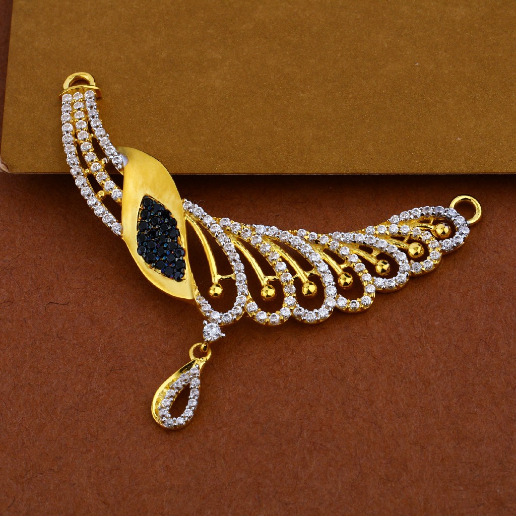 22ct Gold Designer Pendant MP13 - Image 2