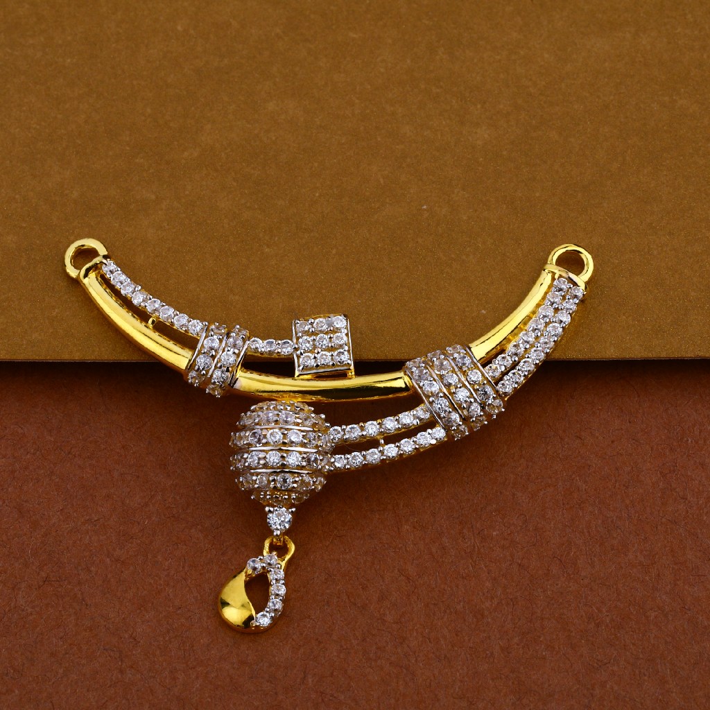 916 Gold Hallmark Mangalsutra Pendant MP25
