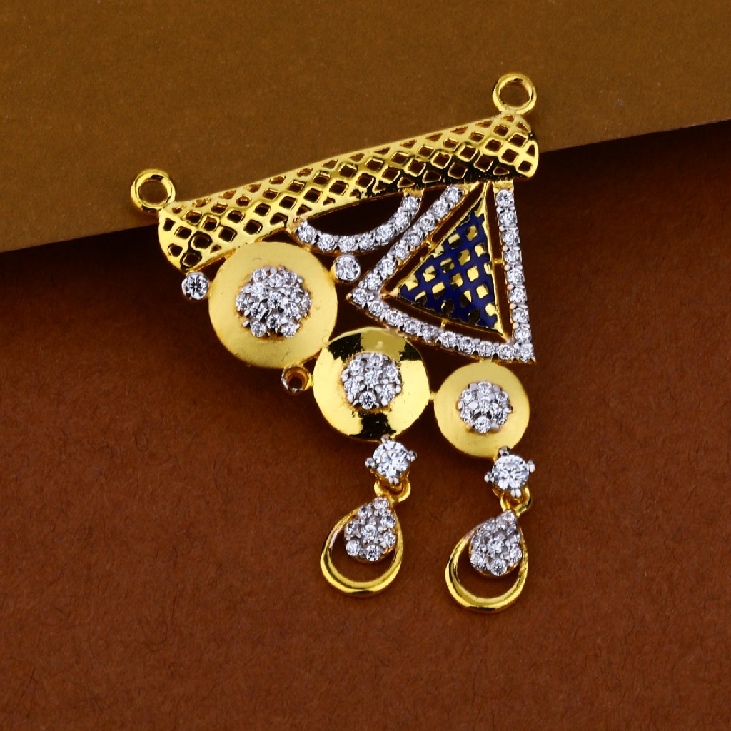 916 Gold Zummar Design Pendant MP32