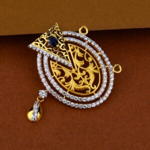 916 Cz Mangalsutra Pendant MP35