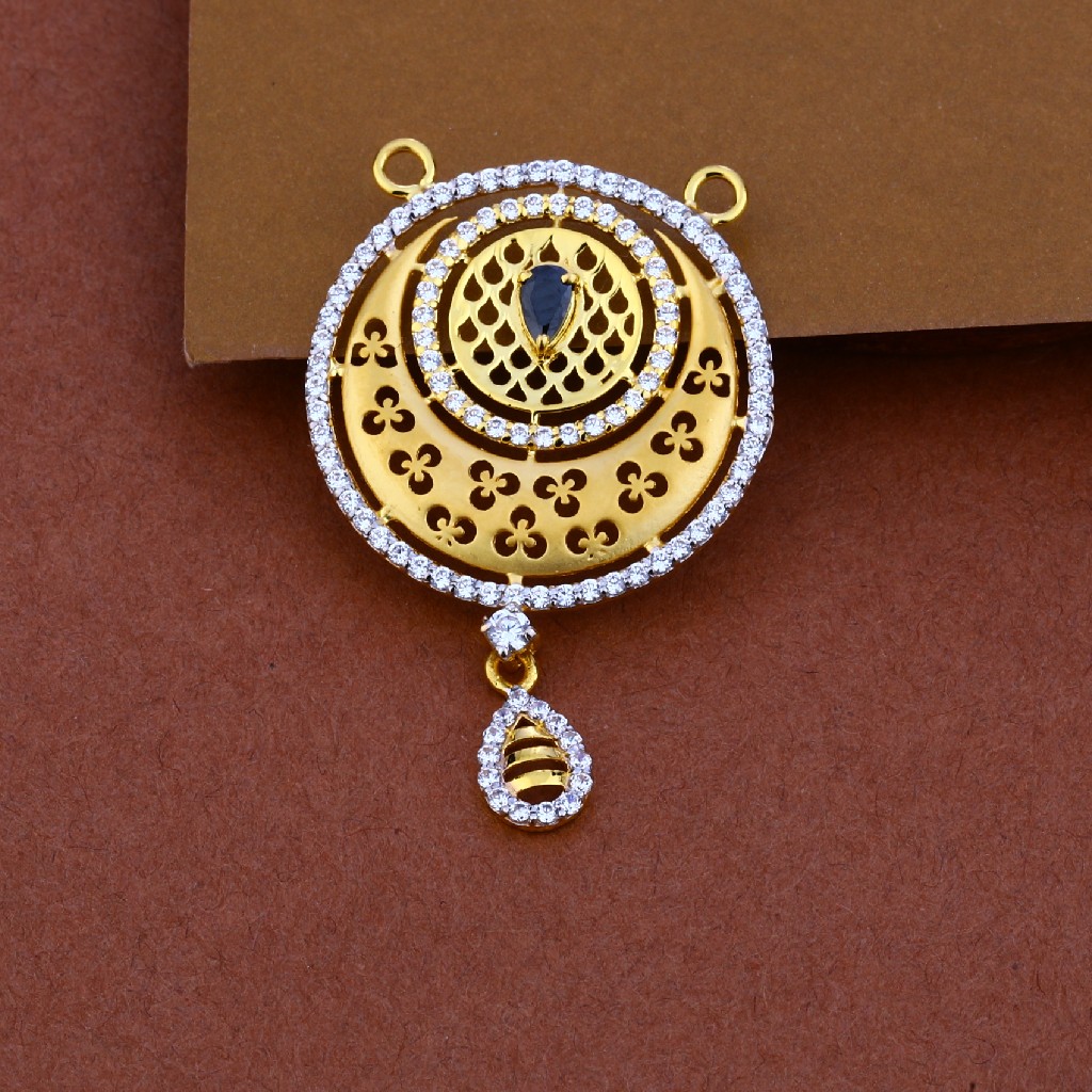 916 Gold Antique Pendant MP49