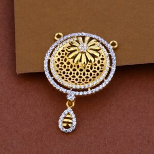 916 Gold Cz Mangalsutra Pendant MP52