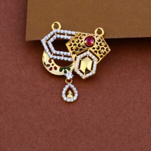 916 Gold Cz Exclusive Pendant MP55