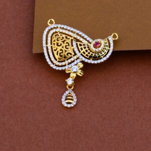 916 Gold Cz Mangalsutra Pendant MP56