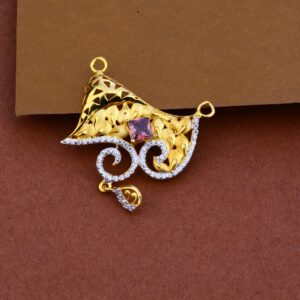 916 Gold Classic Mangalsutra Pendant MP64