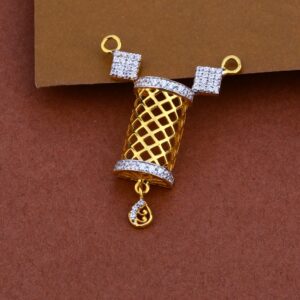 22kt Gold Designer Mangalsutra Pendant MP69