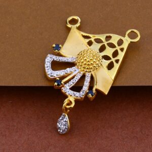 916 Gold Cz Mangalsutra Pendant MP80