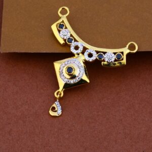 916 Gold Cz Mangalsutra Pendant MP82