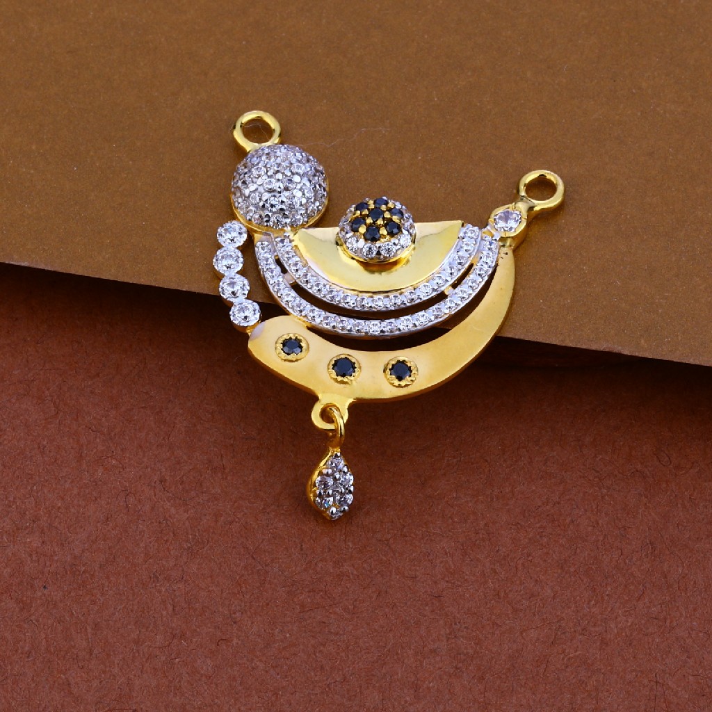 916 Gold Designer Pendant MP87