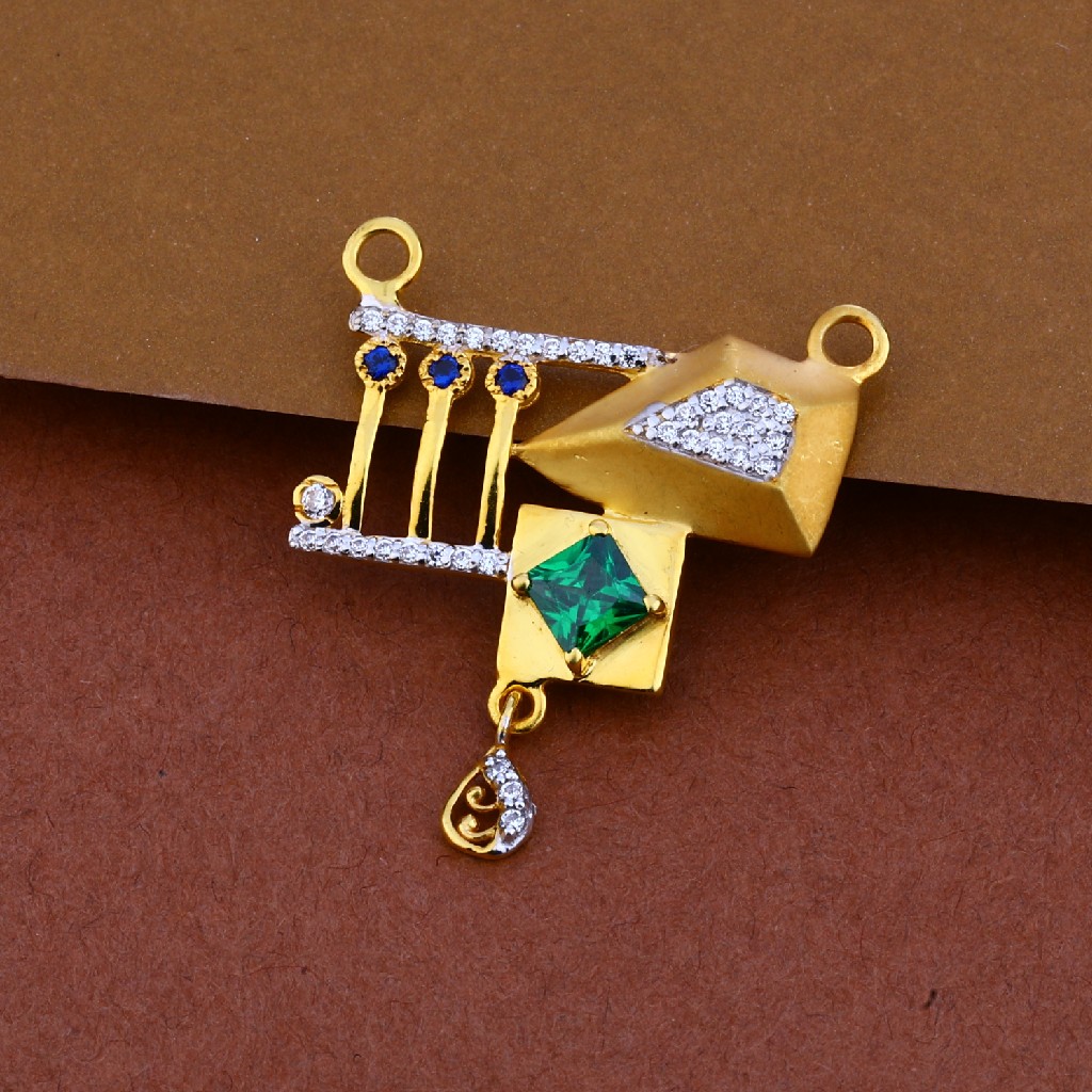 916 Gold Fancy Pendant MP90