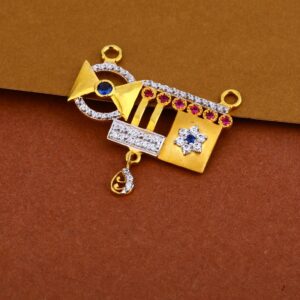 916 Gold Designer Pendant ML100